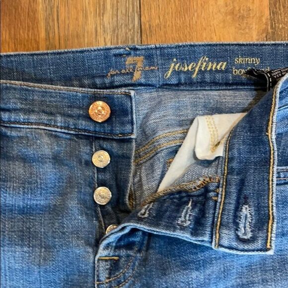 7 for all Mankind cropped jeans 26 (3582) - Picture 3 of 8